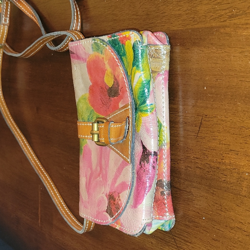PATRICIA NASH FLORAL LEATHER SMALL CROSSBODY BAG - Picture 12 of 12